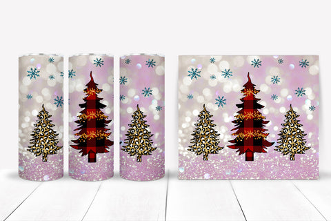20 Oz Merry Christmas Trees Tumbler Sublimation Sublimation Happy Printables Club 