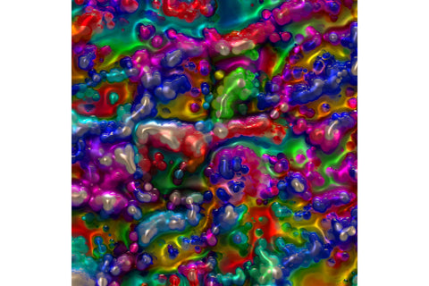 20 Oz Skinny Tumbler Abstract Bubbles Sublimation Sublimation oyonnidesign 