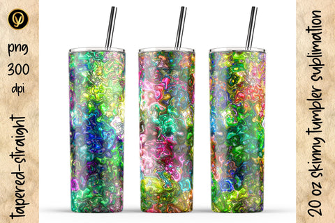 20 Oz Skinny Tumbler Abstract Geometric Sublimation Design Pack Sublimation oyonnidesign 