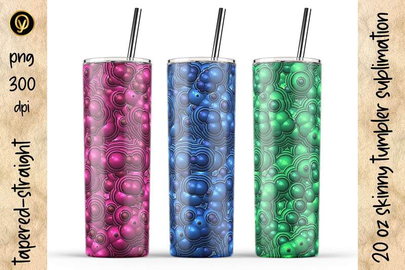 20 Oz Skinny Tumbler Abstract Geometric Sublimation Design Pack Sublimation oyonnidesign 