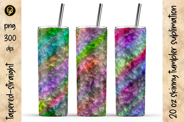 20 Oz Skinny Tumbler Abstract Glossy Sublimation Sublimation oyonnidesign 