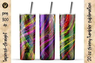 20 Oz Skinny Tumbler Abstract Sublimation Sublimation oyonnidesign 