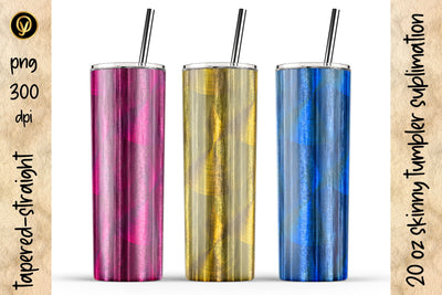 20 Oz Skinny Tumbler Abstract Watercolor Sublimation Sublimation oyonnidesign 