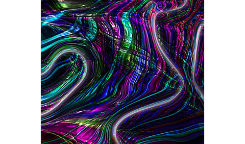 20 Oz Skinny Tumbler Abstract Wavy Liquid Sublimation Sublimation oyonnidesign 