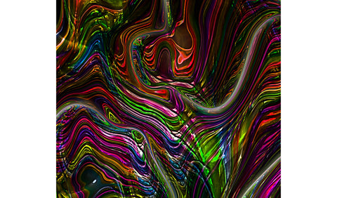 20 Oz Skinny Tumbler Abstract Wavy Liquid Sublimation Sublimation oyonnidesign 