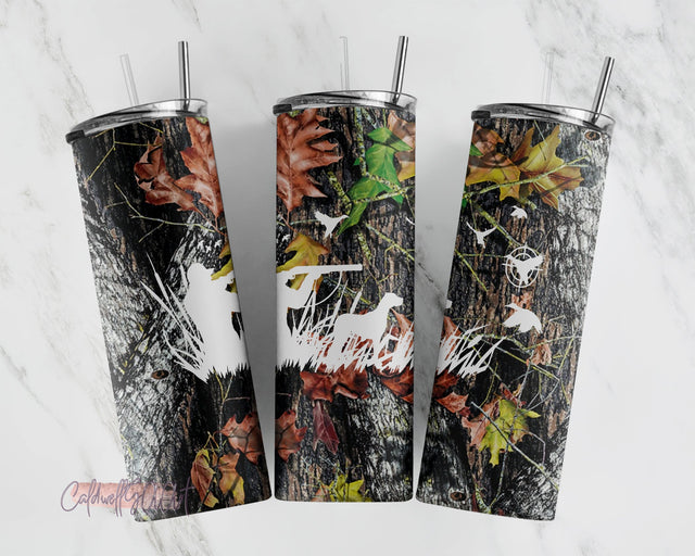 20 oz Skinny Tumbler Duck Hunting Camo Sublimation Design Digital Download PNG Instant DIGITAL ONLY rts tumblers Tamara Sublimation CaldwellArt 