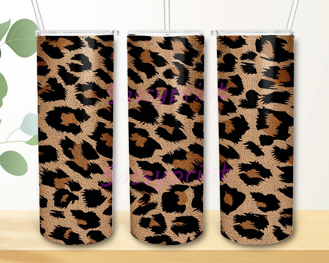 20 Oz skinny tumbler leopard wrap tapered straight template digital download sublimation graphics instant download sublimation Sublimation sassyprint 