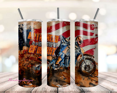 20 oz Skinny Tumbler Sublimation Design Template Dirt Bike All I need is a little dirt off road Digital Download Sublimation TrendingDesign 