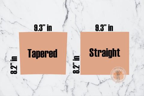 20 OZ Skinny Tumbler Template Straight and Tapered Wraps SVG SVG OrangeBrushStudio 
