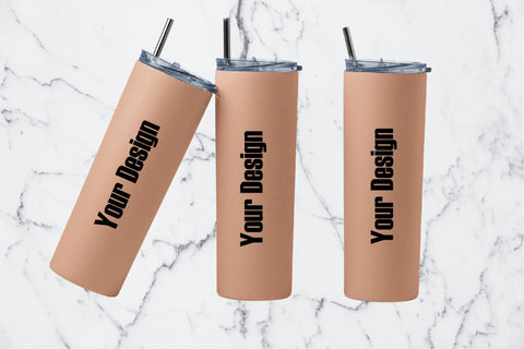 20 OZ Skinny Tumbler Template Straight and Tapered Wraps SVG SVG OrangeBrushStudio 