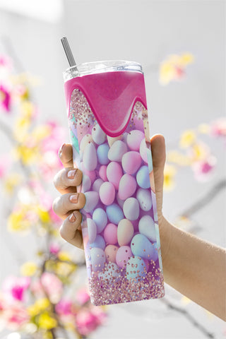 20 oz Skinny tumbler wrap | Marshmallow Tumbler Design| Candy Tumbler | Sublimation Digital Download Sublimation CaldwellArt 