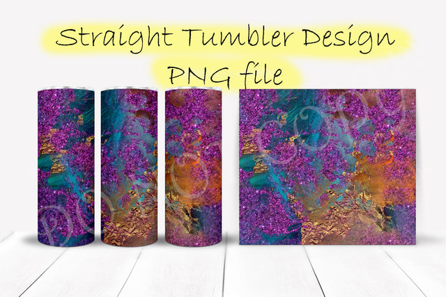 20 Oz Straight Tumbler Design Sublimation,Ink Tumbler,Elegant Purple Smoke Glitter Sublimation Template,Add your text Skinny Tumbler Wrap Sketch DESIGN ArtStudio 