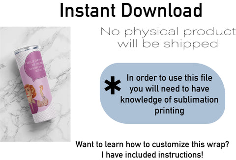 20 oz sublimation/waterslide skinny and taper tumbler wrap-Man on moon Sublimation Sharia Morton Designs 