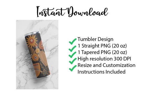 20 oz sublimation/waterslide skinny and taper tumbler wrap-Native vibrations Sublimation Sharia Morton Designs 