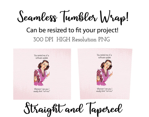 20 oz sublimation/waterslide skinny and taper tumbler wrap-Software Update Sublimation Sharia Morton Designs 