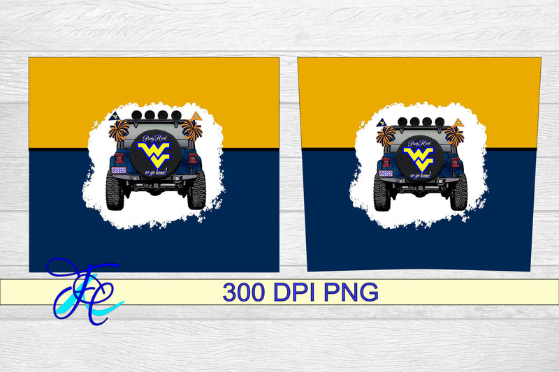 20 oz Tumbler Seamless Sublimation Wrap - Party hard or Go Home Sublimation Family Creations 