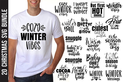 20 Winter SVG Bundle, Christmas SVG SVG orpitasn 