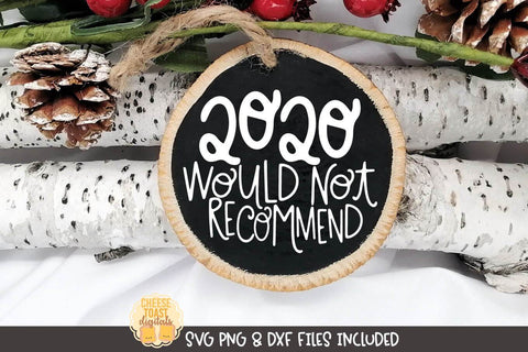 2020 Christmas Ornament Bundle Vol 2 | Christmas SVG for Wood Rounds SVG Cheese Toast Digitals 