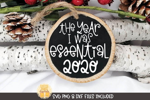 2020 Christmas Ornament SVG | Essential Worker Bundle SVG Cheese Toast Digitals 