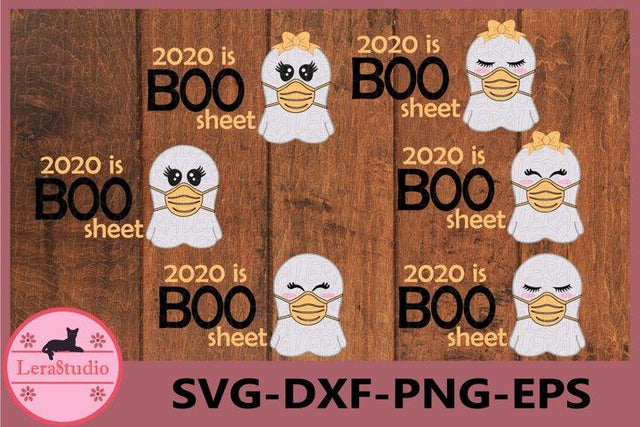 2020 is Boo Sheet SVG SVG Lerastudio 