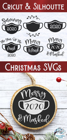 2020 Mask SVG Bundle SVG Wispy Willow Designs 