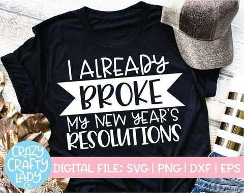 2020 New Year's SVG Cut File Bundle SVG Crazy Crafty Lady Co. 