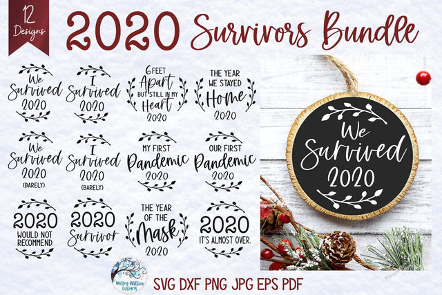 2020 Survivors SVG Bundle SVG Wispy Willow Designs 