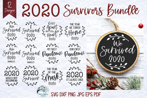 2020 Survivors SVG Bundle SVG Wispy Willow Designs 