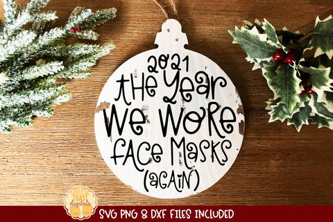 2021 Christmas Ornament Bundle | Christmas SVG for Rounds SVG Cheese Toast Digitals 