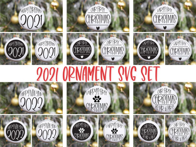 2021 Christmas Ornament Mini Bundle SVG So Fontsy Design Shop 