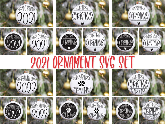 2021 Christmas Ornament Mini Bundle SVG So Fontsy Design Shop 