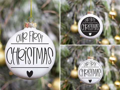2021 Christmas Ornament Mini Bundle SVG So Fontsy Design Shop 