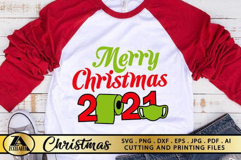 2021 Christmas SVG PNG EPS DXF File For Cutting and Printing SVG zoellartz 