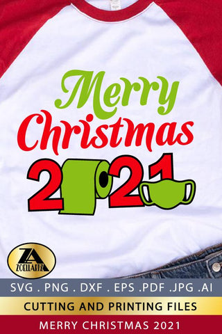 2021 Christmas SVG PNG EPS DXF File For Cutting and Printing SVG zoellartz 