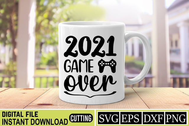 2021 game over SVG Craftlabsvg24 