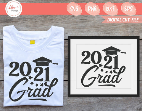 2021 Grad - SVG, PNG, EPS, DXF SVG Elsie Loves Design 