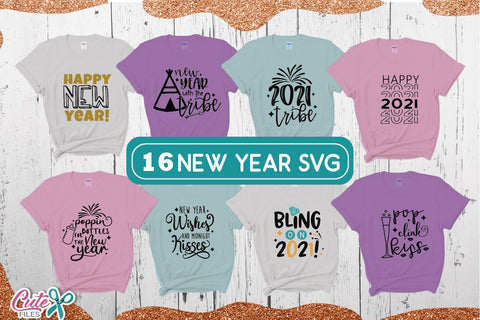 2021 New year bundle SVG for crafter SVG Cute files 