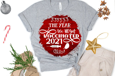 2021 The Year We Got Christmas Ornament Sublimation-Pandemic Sublimation Happy Printables Club 