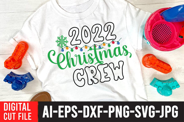 2022 Christmas Crew SVG Cut File ,Christmas SVG Cut File SVG BlackCatsMedia 