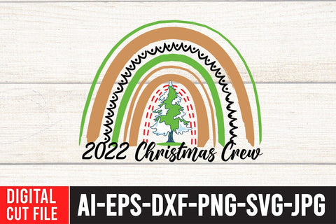 2022 Christmas Crew SVG Cut File SVG BlackCatsMedia 