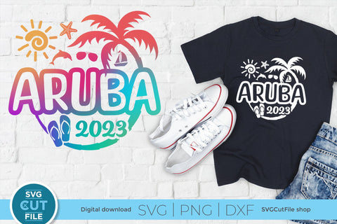 2023 Aruba svg - Aruba Vacation or Trip Design SVG SVG Cut File 