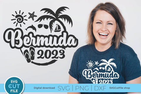 2023 Bermuda svg - Bermuda Vacation or Trip Design SVG SVG Cut File 