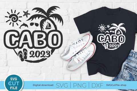 2023 Cabo svg - Cabo Mexico Vacation or Trip Design SVG SVG Cut File 
