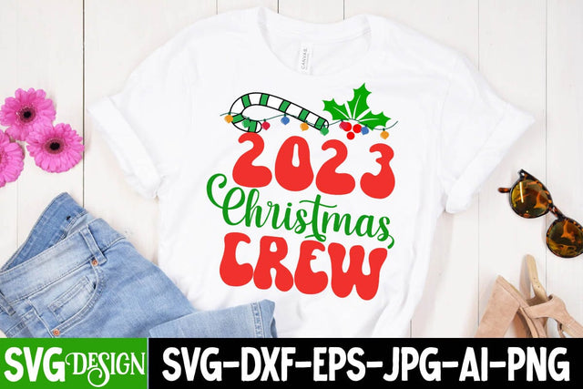 2023 Christmas Crew SVG , Christmas SVG Design SVG BlackCatsMedia 