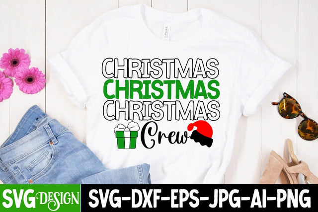 2023 Christmas Crew SVG Cut File , Christmas Crew PNG SVG BlackCatsMedia 