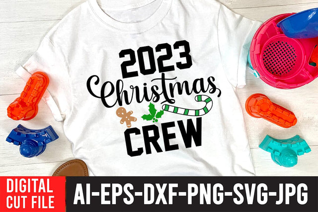 2023 Christmas Crew SVG Cut File , Christmas SVG Design SVG BlackCatsMedia 