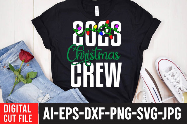 2023 Christmas Crew SVG Cut File , Christmas SVG Design SVG BlackCatsMedia 