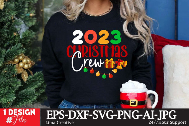 2023 Christmas Crew SVG Cute File SVG Insomnia Std 