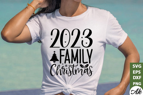 2023 family christmas SVG SVG akazaddesign 