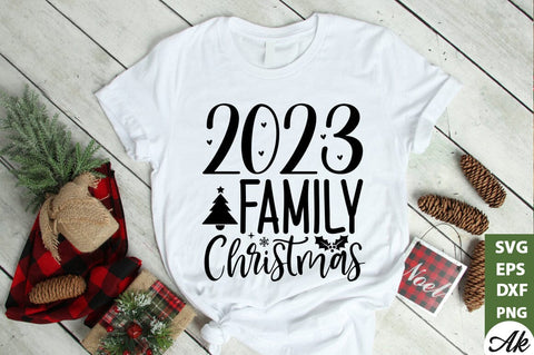 2023 family christmas SVG SVG akazaddesign 